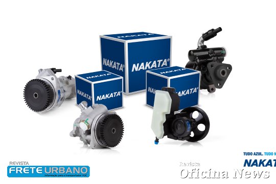 Nakata apresenta nova gama de bombas de direção hidráulica