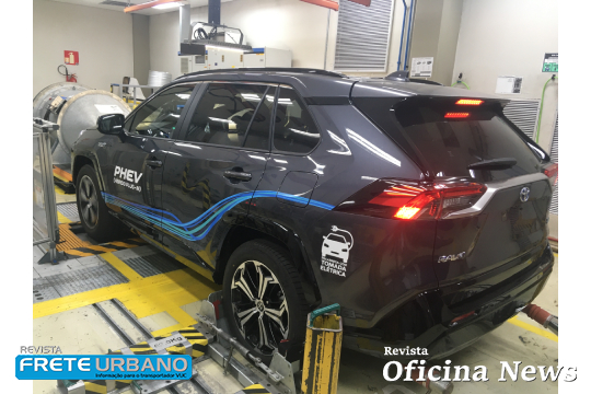 Tecnologia híbrida plug-in gasolina e etanol em testes