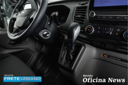 Ford Transit Automática:mais conforto e produtividade