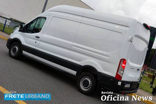 Ford Transit Automática:mais conforto e produtividade