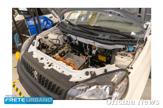 Peugeot Partner adaptado da combustão para o elétrico