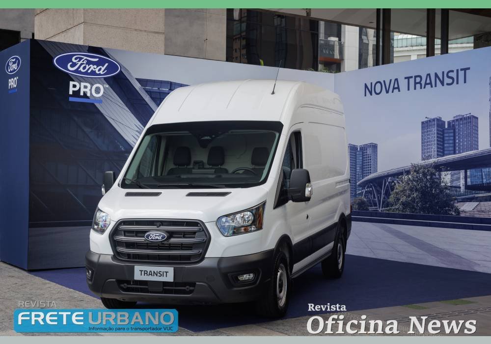 Nova Ford Transit ganha novas versões e mais tecnologias de série 