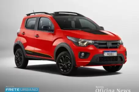 Fiat Mobi 2026 estreia com interior renovado e novos pacotes
