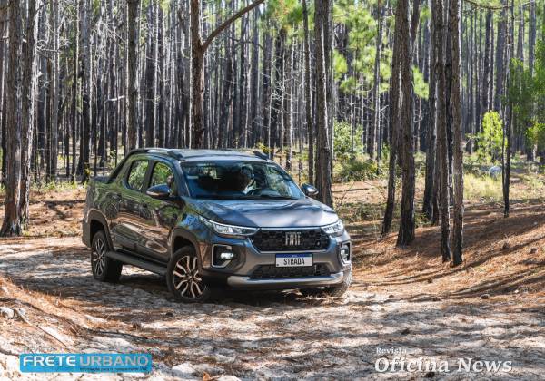 Fiat Strada Ranch Turbo: a força

do motor 1.0 turbo com espaço de carga