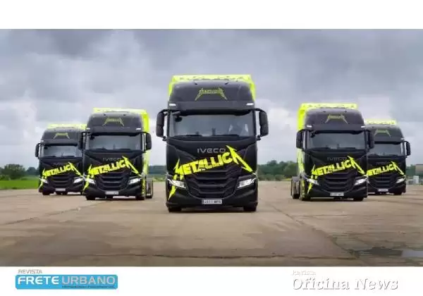 Rodonaves IVECO vende S-Way Metallica no Dia do Rock