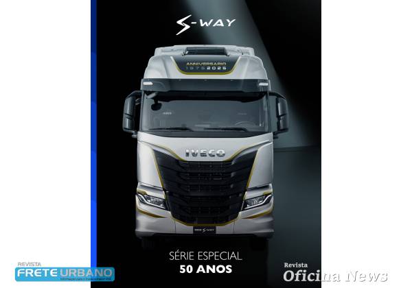 Iveco lança série especial S-Way 50 anos no Brasil