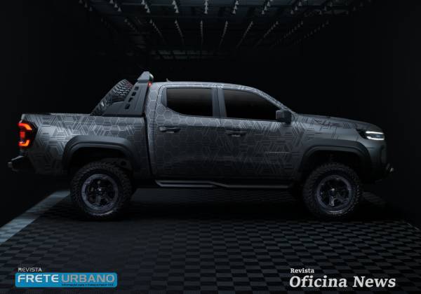 Ram Dakota Nightfall Concept antecipa nova picape média para 2026