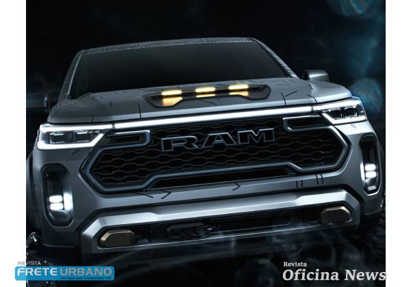 Ram Dakota Nightfall Concept antecipa nova picape média para 2026