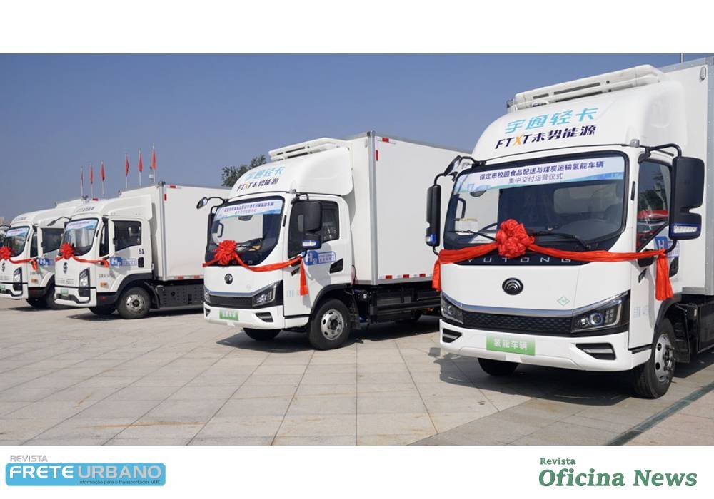 GWM coloca em operação 500 caminhões a hidrogênio na China